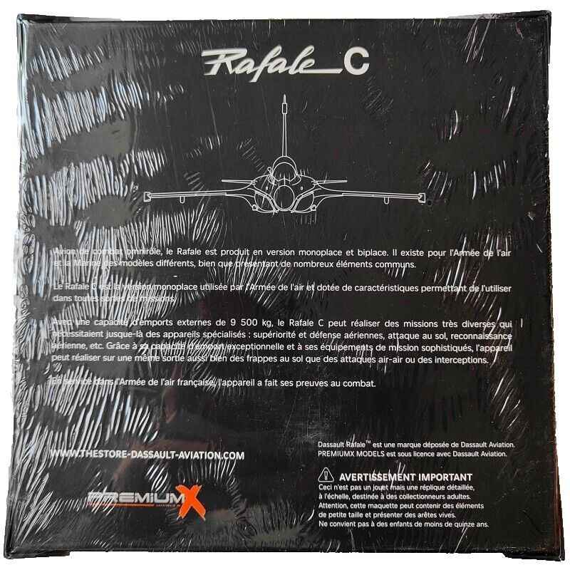 DASSAULT AVIATION 1:72 DAS10055 RAFALE C. FUERZA AÉREA FRANCESA (2006