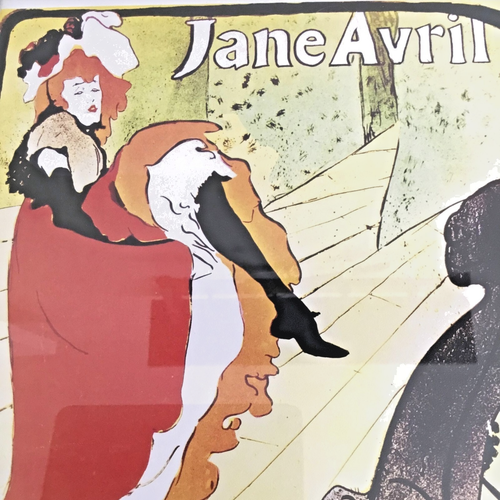 TOULOUSE-LAUTREC Framed Wall Art Jane Avril French Vintage Gallery Aesthetic - Picture 3 of 7