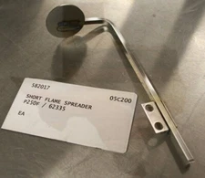 Southern Pride Smoker Grill Pit Genuine OEM 582017 Southern Pride Short Flame De