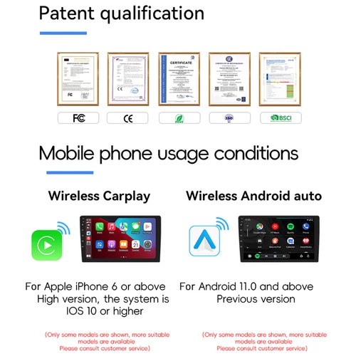Wireless CarPlay Al box Android Auto WIFI Adapter Converter w/ Netflix YouTube - Picture 10 of 13