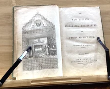 1847 The New England Economical Housekeeper and Family Receipt Book