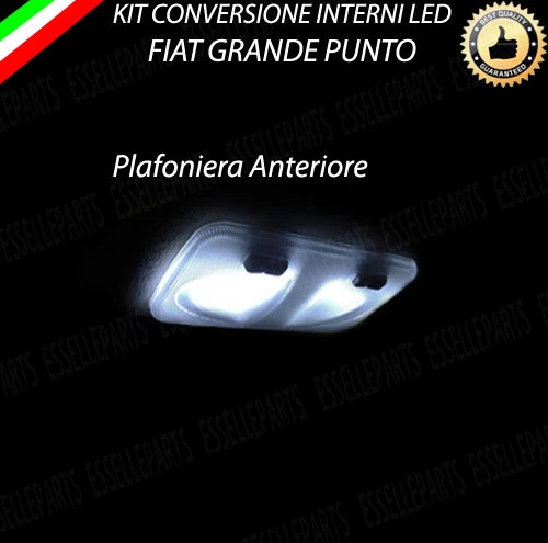 ELM KIT LED INTERNI PLAFONIERA FIAT GRANDE PUNTO ALTISSIMA LUMINOSITA'