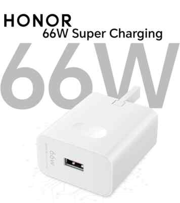 Huawei Honor 66 Watt SuperCharge UK Wall Charger Wall Plug for