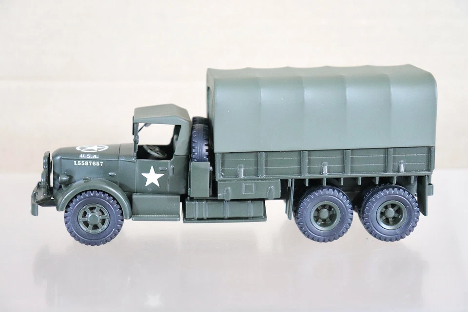 Hartsmith Models WWII US Army Mack GS 6x6 Cargo Morbido Top Camion OA - Immagine 3 di 4