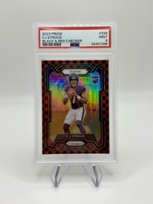 2023 C.J.  Stroud Black and Red Checker Prizm # 339 PSA 9