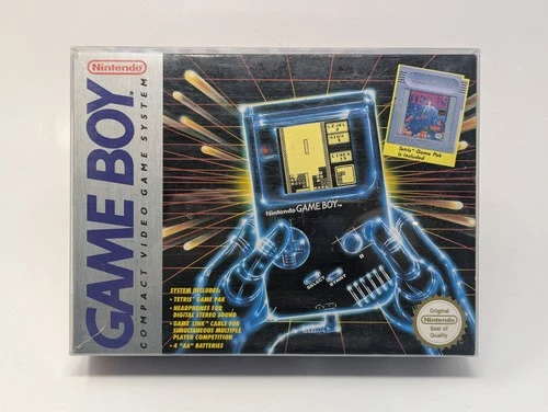 Nintendo Game Boy DMG-01 Console W/ Tetris - CIB Complete Very Nice