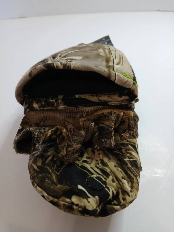Realtree Youth Pop-top Gloves Size M Camo Hunting Outdoors Insulated Gloves New - Image 4 of 4