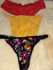 Vintage Lote 3 victoria Secrets Mic Pantis 9163