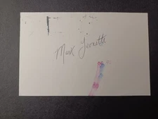 Mark Leonette Signed Government Postcard GPC - Cubs