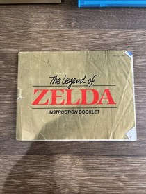 Legend of Zelda Nintendo NES with manual authentic And Hard Plastic Case!