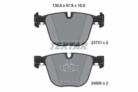 Neu - Textar 2373101 Bremsbelagsatz, Scheibenbremse FüR Alpina Bmw