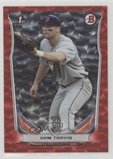 2014 Bowman Draft Red Ice 63/150 Sam Travis #DP61 z7h