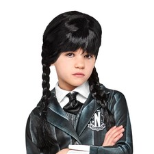 Rubies Wednesday TV Series: Wednesday Addams Wig for Kids