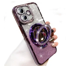 Funda Doble Capa Magsafe Case Protector para iPhone 16 PLUS 6.7 Inch Women