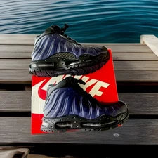 NIKE AIR MAX FOAMDOME FOAMPOSITE ACG SNEAKER-BOOT EGGPLANT/BLACK MENS SIZE 8
