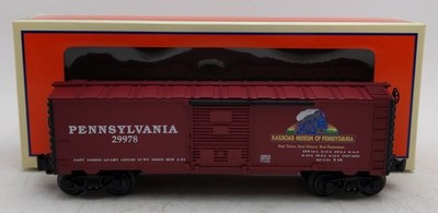 Lionel 6-29978 O Railroad Museum of Pennsylvania Boxcar LN/Box