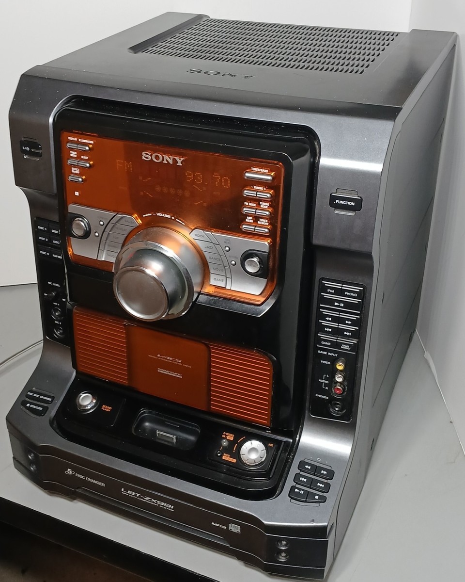 Vintage Sony Muteki LBT-ZX99i Stereo System with iPod Dock -Tested