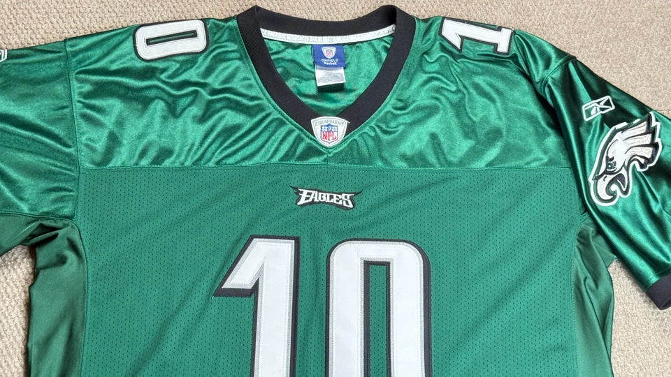 Футболка с нашивками Reebok NFL Philadelphia Eagles No10 Desean Jackson 54 - Изображение 3 из 4