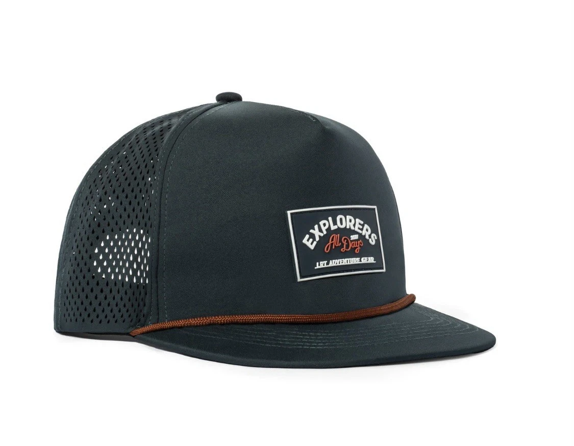 Waterproof Breathable Adjustable Snack Back Trucker Hat Sun Cap For Infant