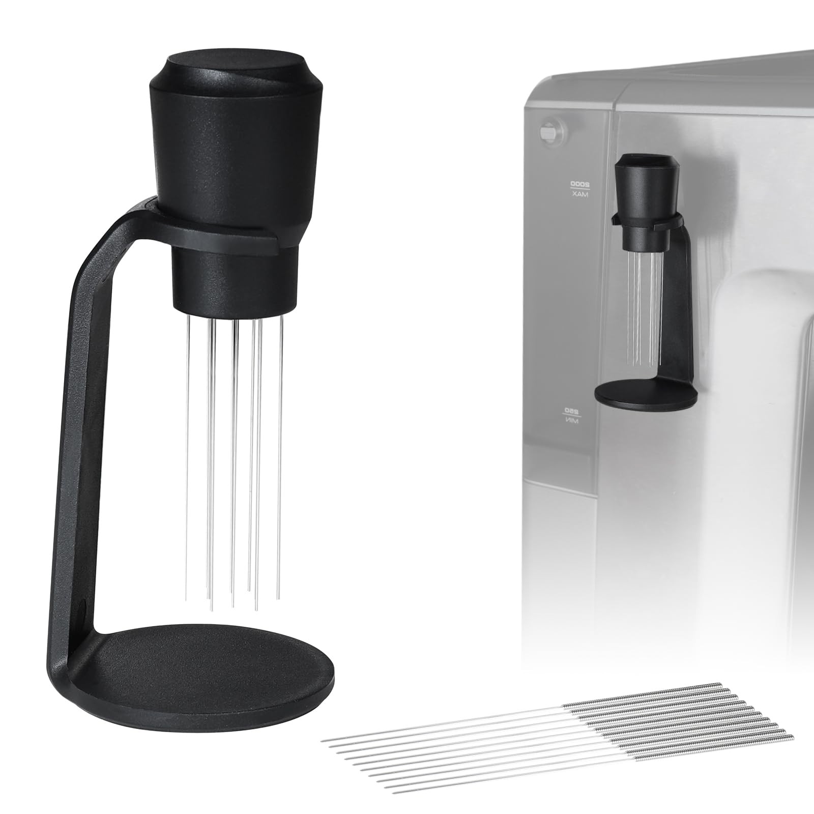 Accessory, Espresso Tool, Magnetic Base, Fits , Black