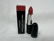 MAC M·A·C Lustreglass Lipstick 520 SEE SHEER Full Size Authentic New Boxed