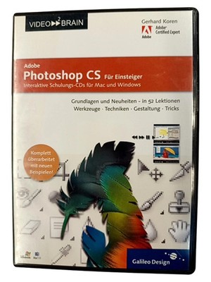 Rheinwerk Verlag Adobe Photoshop CS Lernsoftware Schulungs CD Deutsch Mac PC