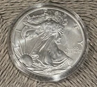 ONE ( 1 ) 1oz .999 Fine Silver Eagle | 1999 | LIGHT TONING- Stacker Bullion