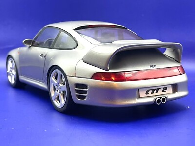 SUPER RARE* GT Spirit 1/18 Porsche 911 (993) RUF CTR2 Silver