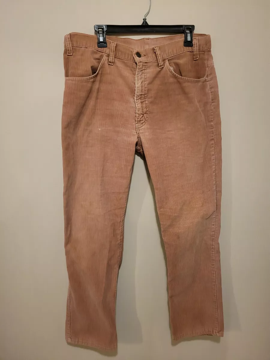 Vintage 1970s Levis Corduroy Pants White Tag Talon Zipper