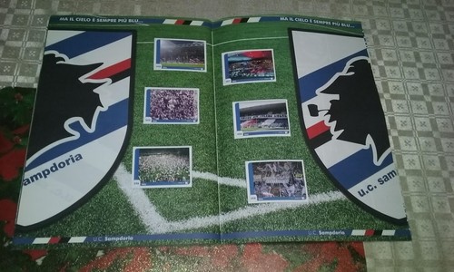 CALCIATORI 2008 2009 08 09 ALBUM FIGURINE SAMPDORIA no PANINI COMPLETO FULL 85% - Foto 9 di 9