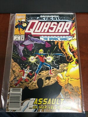 Quasar #1 Operation Galactic Storm Part 3 March 1992 Marvel Comics | eBay