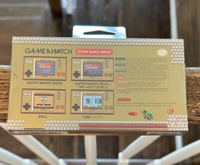 Nintendo Game & Watch: Super Mario Bros. Handheld Console NEW SEALED