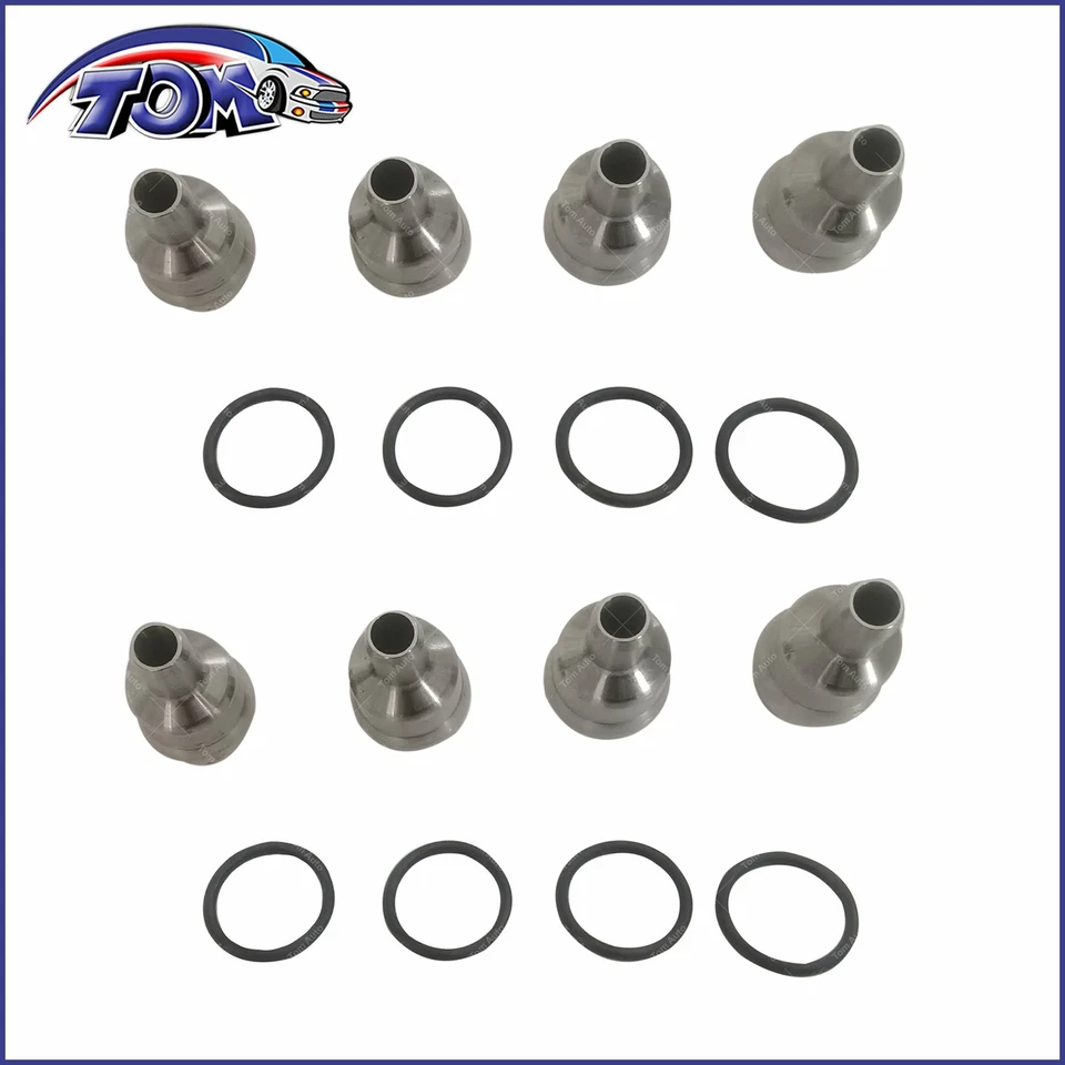 Juego de 8 reparación de tubo de bola de riel de aceite de alta presión para Ford Turbo Diesel 2004-2010 Foto 3 de 3