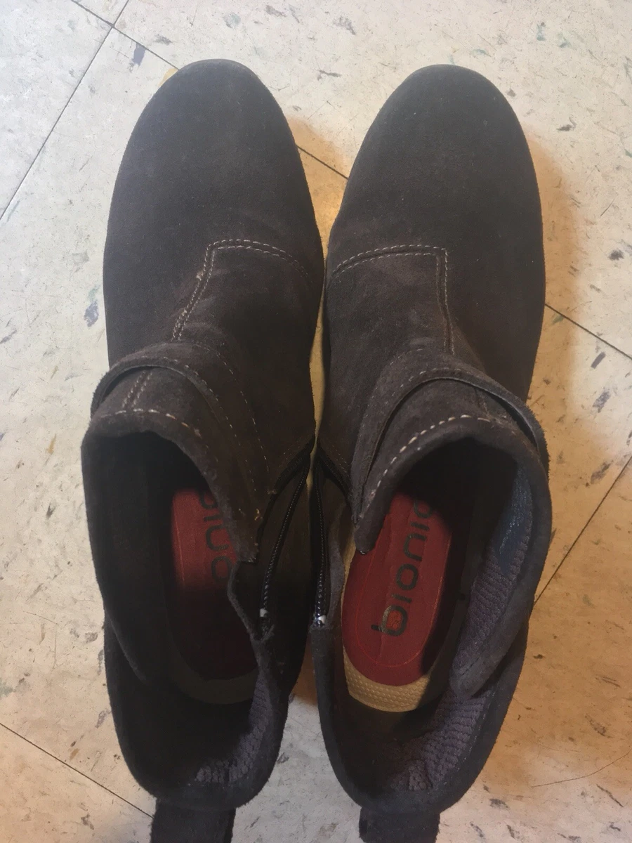 bionica ocala wedge bootie
