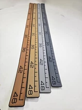 48" Fish Ruler -  Quality marine grade EVA foam, strong 3M adhesive backing