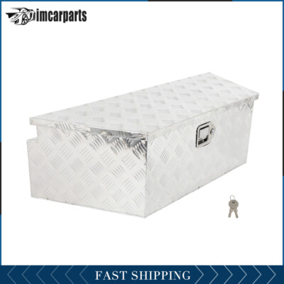 39''X16.5''X12'' Aluminum Trailer Tongue Tool Box Pickup Truck Bed Storage Tool box