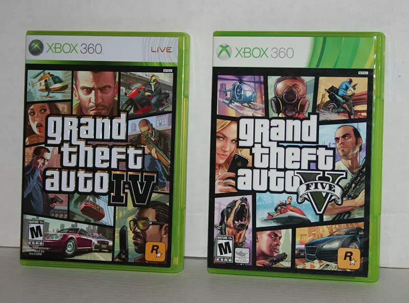 Grand Theft Auto IV GTA 4 - Xbox 360/Xbox One - Game Games - Loja