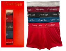 Calvin Klein Cotton Stretch Low Rise Trunk 5-Pack NB3394 Size X-Large