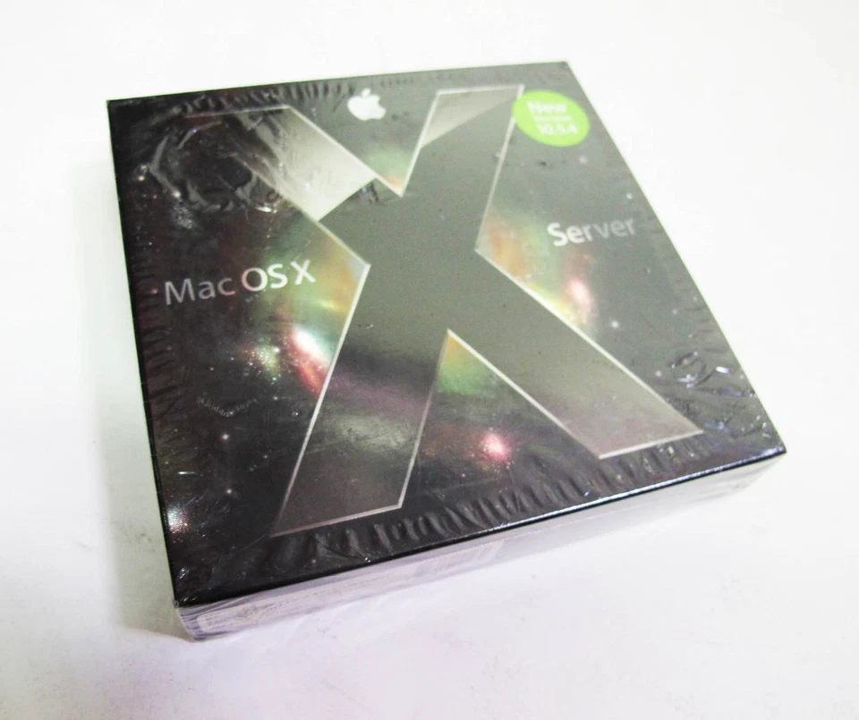 Apple Mac OS X 10.5.4 Leopard Server Unlimited Clients New in Orig Sealed Box - Image 2 of 4