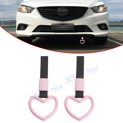 2X Car Tsurikawa JDM Hanging Ring Drift Charm Decor For Subaru