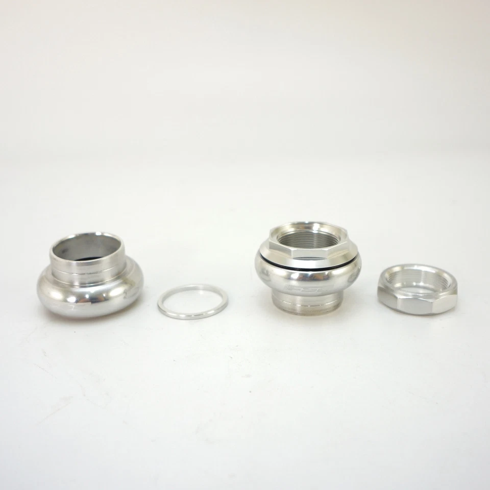 FSA Duron X 1" Threaded Headset 22.4/26.4mm Sealed Bearings w/FSA Logo Silver - Image 2 of 4