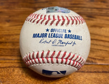 Lars Nootbaar Cardinals Game Used Baseball 9/24/2025 v Giants Jose Butto MLB