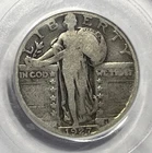1927-S Standing Liberty Quarter - PCGS AG-3; Nice Better Date 25C