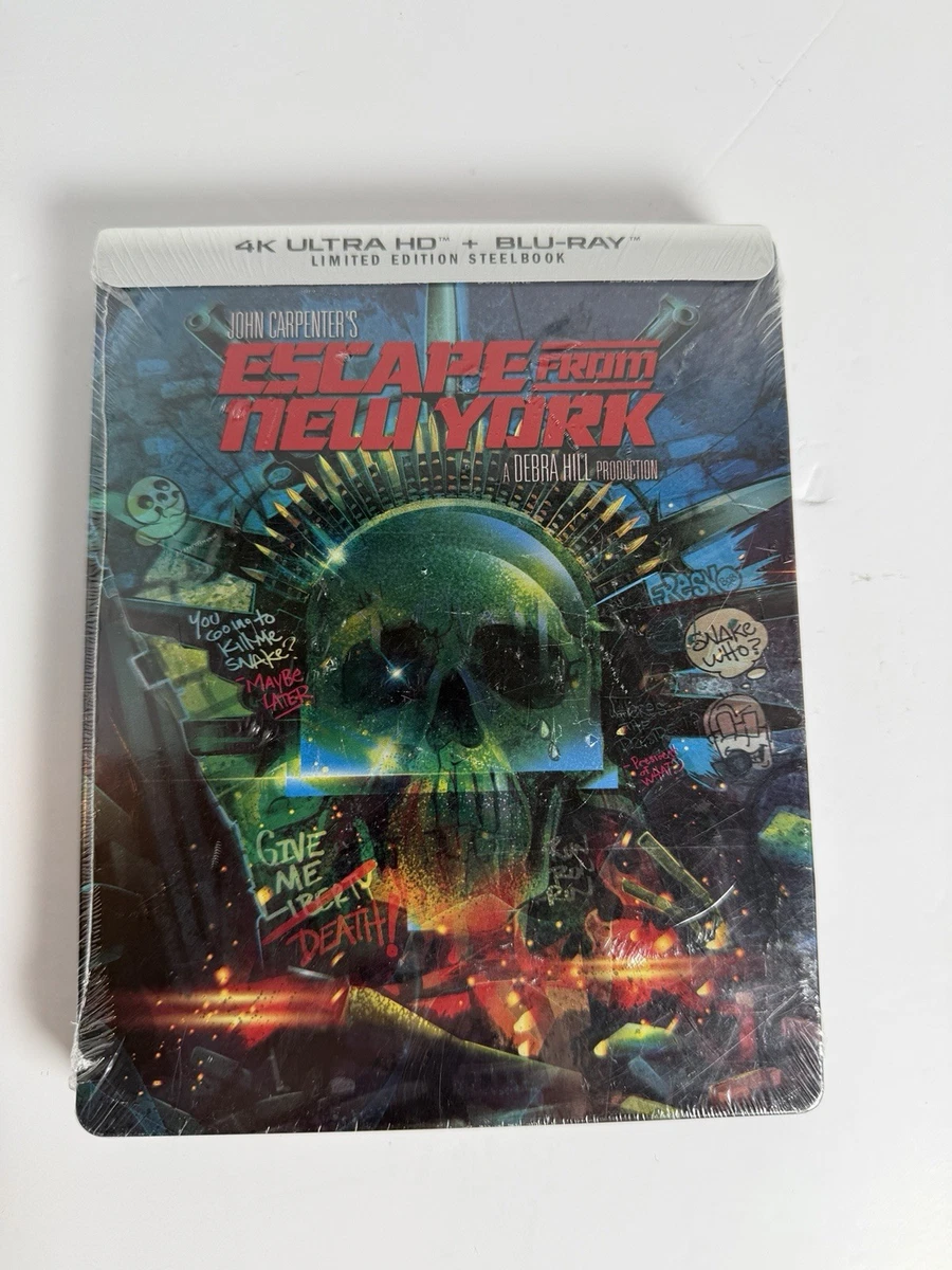 Escape from New York Steelbook DVDs & Blu-ray Discs for sale | eBay