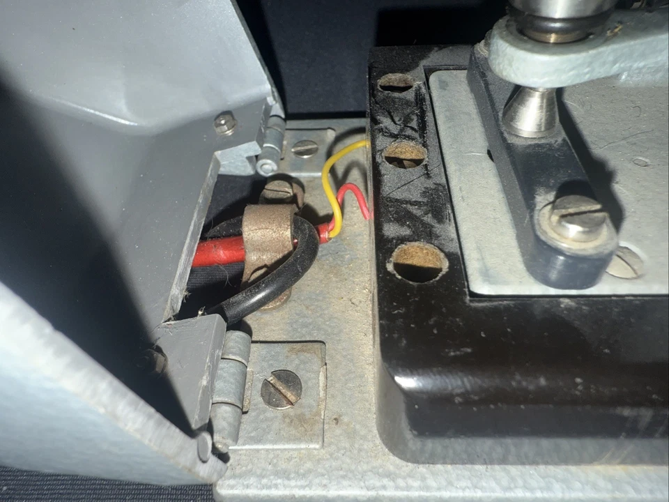 German Junker telegraph morse hand key D.B.G.M. Honnef Rh Good Shape Works - Image 2 of 4