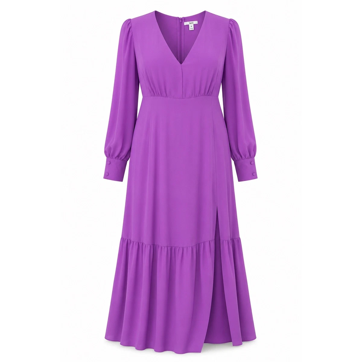 bar 111 maxi dresses Bar III Maxi Dress Womens M Yellow Floral Smocked Waist V-Neck Romantic Flowy