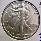 1943 50C Walking Liberty Half Dollar BU