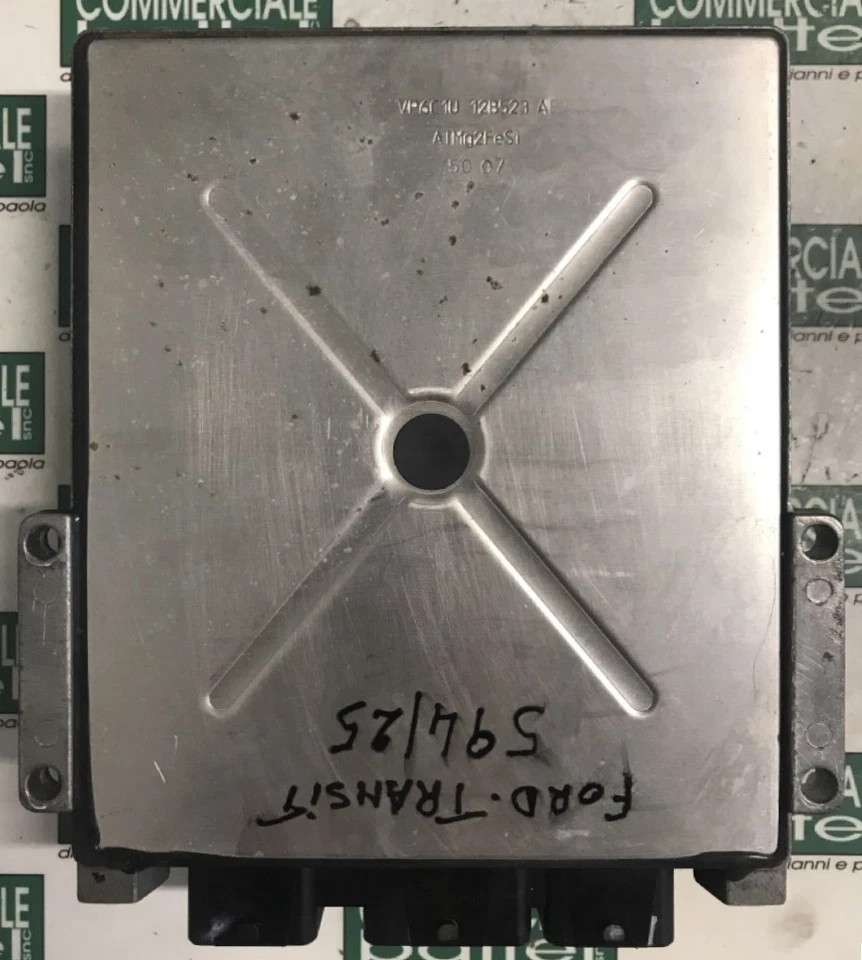 Centralina Motore ECU FORD TRANSIT 2009 2402cc Gasolio 8C11-12A650-DC 7EDB - Immagine 2 di 4