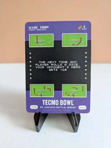 2026 Bo Jackson Battle Arena Tecmo Bowl Play #PL26 Dice Trap