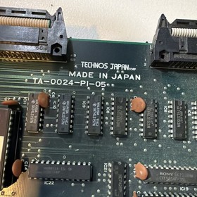 WWF Superstars Technos Japan arcade PCB (Printed Circuit Board) JAMMA Works